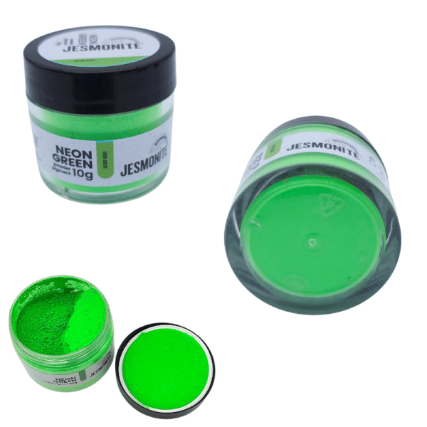 Jesmonite NEON Grün Pigment Pulver 10g